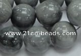 CEE07 15.5 inches 18mm round eagle eye jasper beads wholesale