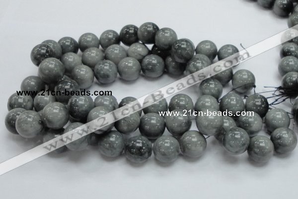 CEE07 15.5 inches 18mm round eagle eye jasper beads wholesale