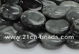 CEE16 15.5 inches 12*16mm oval eagle eye jasper beads wholesale