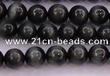 CEE502 15.5 inches 8mm round AAA grade green eagle eye jasper beads