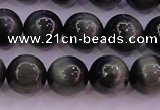 CEE504 15.5 inches 12mm round AAA grade green eagle eye jasper beads