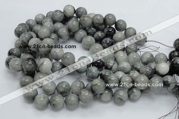 CEE61 15.5 inches 14mm round eagle eye jasper beads wholesale