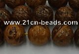 CEJ304 15.5 inches 12mm round elephant skin jasper beads wholesale