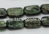 CEM19 15.5 inches 13*18mm rectangle emerald gemstone beads wholesale