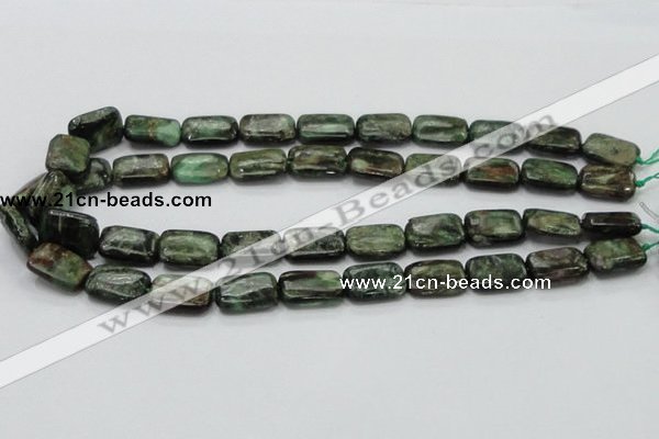 CEM19 15.5 inches 13*18mm rectangle emerald gemstone beads wholesale