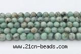 CEM53 15.5 inches 10mm round emerald gemstone beads wholesale