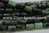 CEP07 15.5 inches 6*8mm column epidote gemstone beads Wholesale