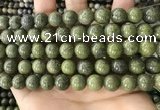 CEP203 15.5 inches 10mm round epidote gemstone beads wholesale