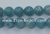 CEQ04 15.5 inches 10mm round blue sponge quartz beads wholesale