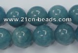 CEQ06 15.5 inches 14mm round blue sponge quartz beads wholesale