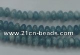 CEQ22 15.5 inches 4*6mm rondelle blue sponge quartz beads