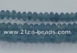 CEQ31 15.5 inches 2*4mm faceted rondelle blue sponge quartz beads