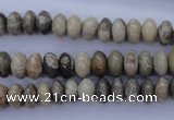 CFA202 15.5 inches 5*10mm rondelle chrysanthemum agate beads