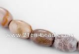 CFC51 10*14mm ellipsoid coral fossil jasper beads wholesale