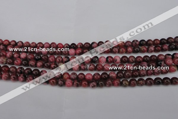 CFE01 15.5 inches 4mm round natural Brazilian fowlerite beads