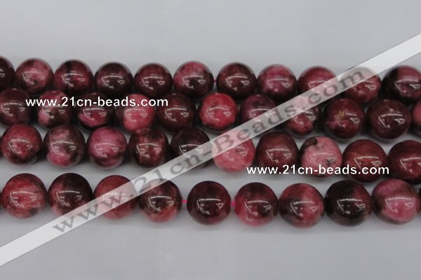 CFE10 15.5 inches 13mm round natural Brazilian fowlerite beads