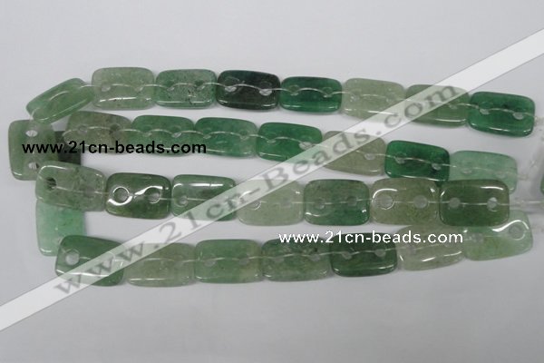 CFG330 15.5 inches 18*25mm carved rectangle Indian aventurine beads