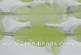 CFG514 15.5 inches 18*34mm carved animal New jade beads