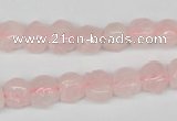 CFG58 15.5 inches 8*10mm carved pig-shaped rose quartz beads