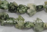 CFG783 15.5 inches 10*15mm carved animal snake dragon jade beads