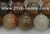 CFJ204 15.5 inches 12mm round fancy jasper beads wholesale