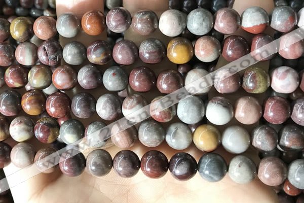 CFJ258 15.5 inches 8mm round fantasy jasper beads wholesale