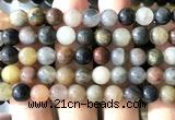 CFJ272 15 inches 8mm round fancy jasper beads wholesale