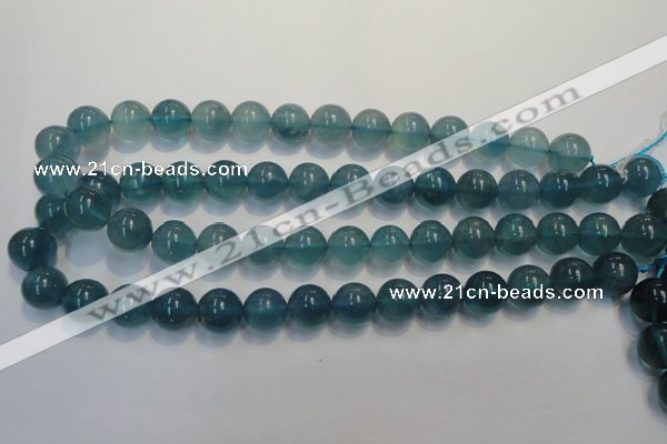 CFL1005 15.5 inches 14mm round blue fluorite beads wholesale