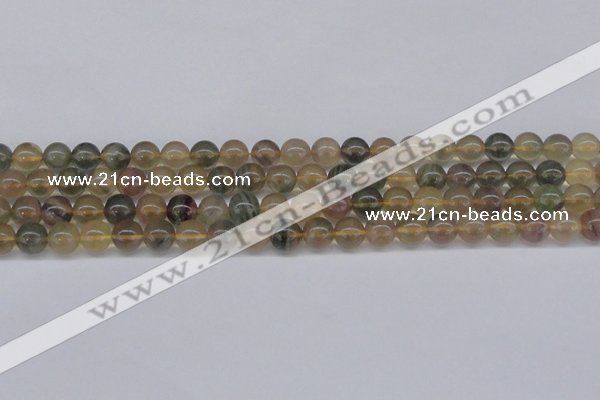 CFL1103 15.5 inches 10mm round yellow fluorite gemstone beads