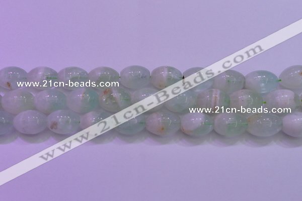 CFL1205 15.5 inches 15*20mm rice green fluorite gemstone beads