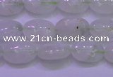 CFL1216 15.5 inches 8*12mm oval green fluorite gemstone beads