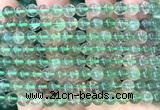 CFL1257 15 inches 6mm round green fluorite beads wholesale