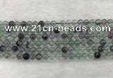 CFL1460 15.5 inches 4mm round A grade fluorite gemstone beads