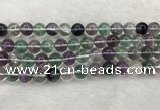 CFL1474 15.5 inches 12mm round AA grade fluorite gemstone beads