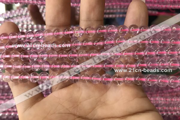 CFL1496 15.5 inches 6mm round purple fluorite gemstone beads