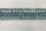 CFL1515 15.5 inches 6mm round blue fluorite gemstone beads