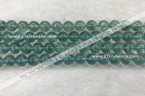 CFL1517 15.5 inches 10mm round blue fluorite gemstone beads