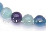CFL27 16 inch 6mm round B grade natural fluorite beads Wholesale