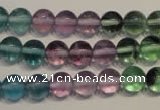 CFL552 15.5 inches 8mm round fluorite gemstone beads wholesale