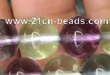 CFL583 15.5 inches 10mm round AAAA grade fluorite gemstone beads