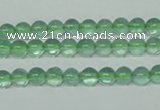 CFL611 15.5 inches 6mm round A grade green fluorite beads wholesale