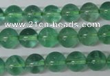 CFL613 15.5 inches 10mm round A grade green fluorite beads wholesale