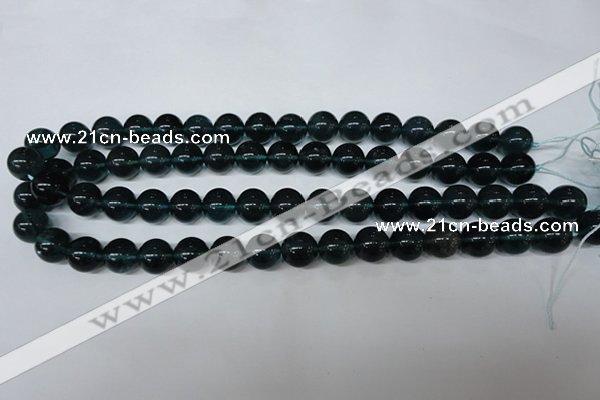 CFL674 15.5 inches 12mm round A grade blue fluorite beads wholesale