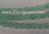 CFL851 15.5 inches 6mm round green fluorite gemstone beads