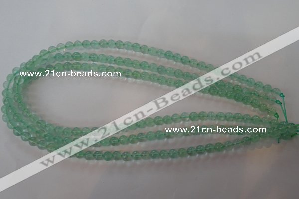 CFL852 15.5 inches 8mm round green fluorite gemstone beads