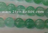 CFL854 15.5 inches 12mm round green fluorite gemstone beads