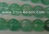 CFL856 15.5 inches 16mm round green fluorite gemstone beads