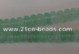 CFL858 15.5 inches 5*8mm rondelle green fluorite gemstone beads