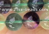 CFL921 15.5 inches 10mm round fluorite gemstone beads