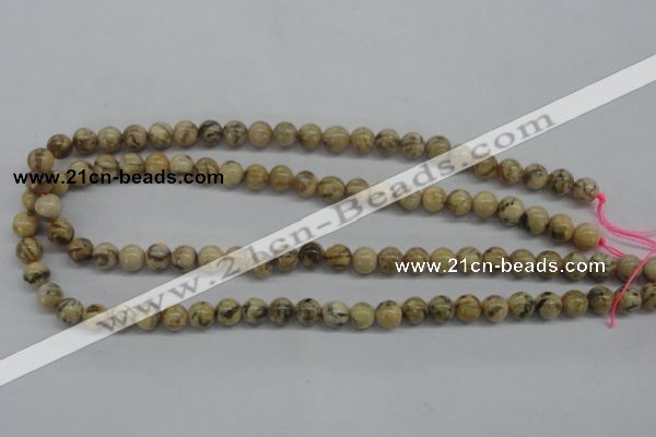 CFS01 15.5 inches 8mm round natural feldspar gemstone beads